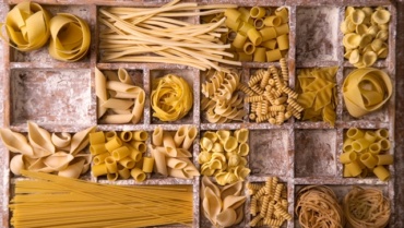 Garden Grove, The Different kinds of pasta in Italian Food